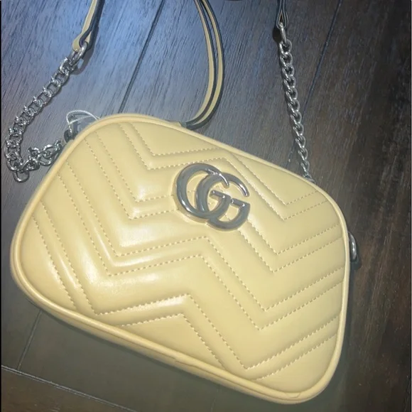 Gucci Style Yellow Crossbody Bag - Picture 3 of 8
